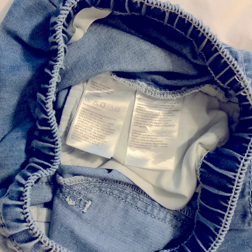 H&M Boys Pull-On Denim Shorts, Size: 5T - Picture 4 of 5
